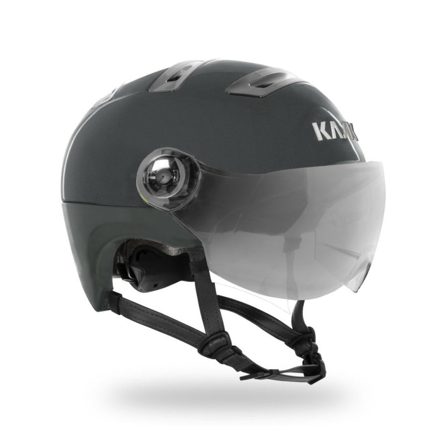 Casque vélo Kask Urban R Rainbow avec visière transparente pour une protection optimale en milieu urbain