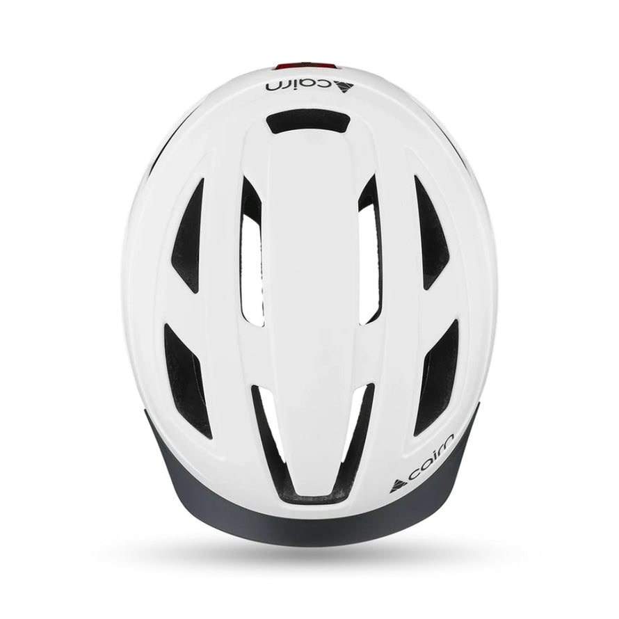 Casque vélo urbain Cairn Clarke 7896 avec éclairage LED intégré pour sécurité et confort en ville