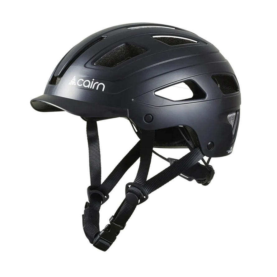 Casque Cairn Clarke 7896 avec LED integrée pour securite et confort lors de vos trajets a velo en ville