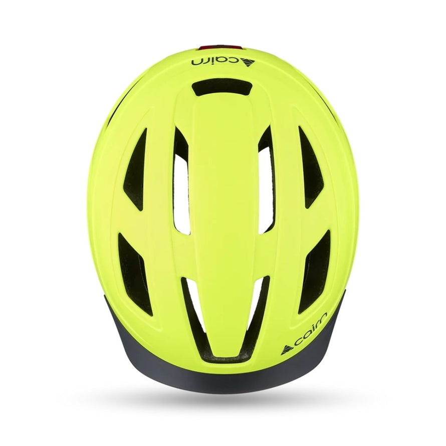 Casque vélo urbain Cairn Clarke 7896 avec lumière LED intégrée pour sécurité renforcée en milieu citadin