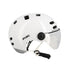 Casque vélo Optimiz à visière avec clignotants LED intégrés blanc pour sécurité et confort en ville