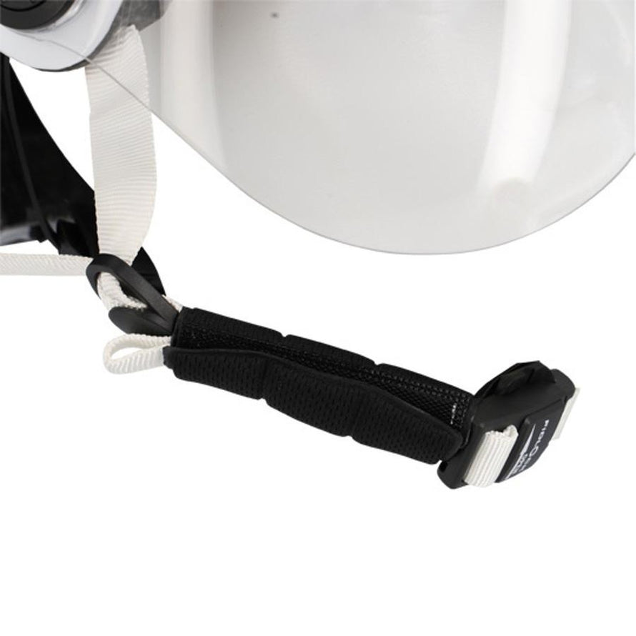 Sangle de casque vélo Optimiz avec visière et commande clignotants intégrés pour sécurité et confort urbain