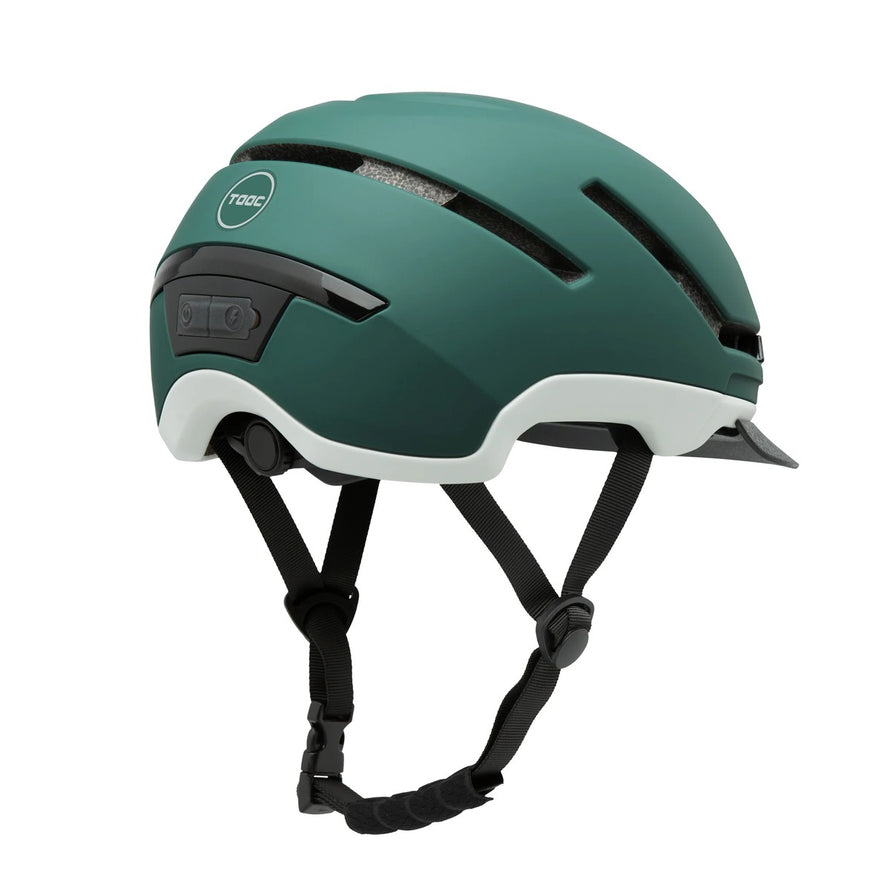 Casque vélo urbain TAAC Corso avec éclairage LED intégré pour sécurité et visibilité renforcées en milieu urbain