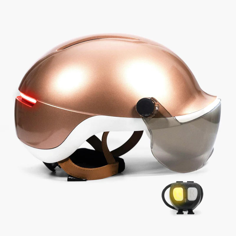 overade fahrradhelm Casque lumineux Overade Life – Elegance et Sécurité active en mobilité