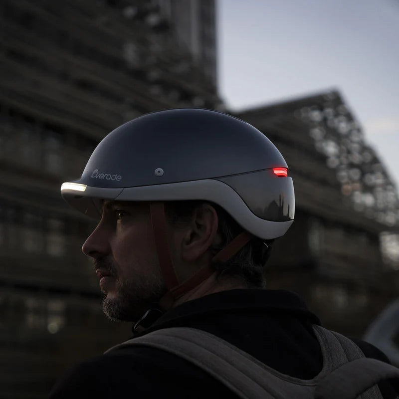 Casque vélo lumineux avec clignotants Overade Life