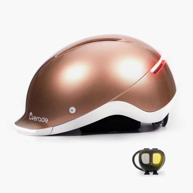 Overade Life Citybike-Helm – 360°-Beleuchtung und Blinker