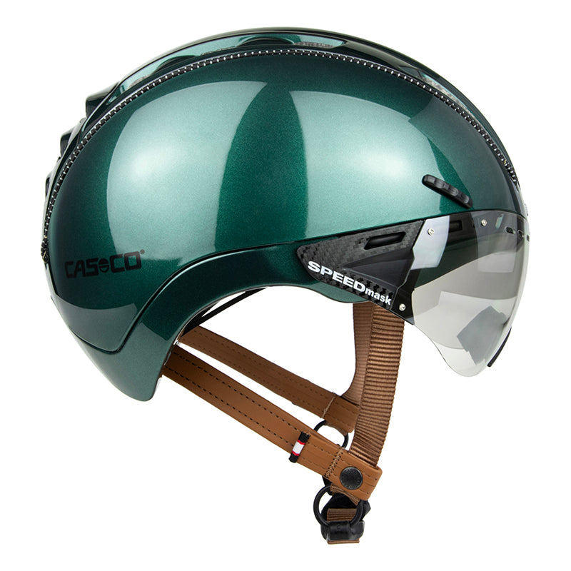 Casco Roadster Plus Casque vélo gris à visière pour cycliste urbain