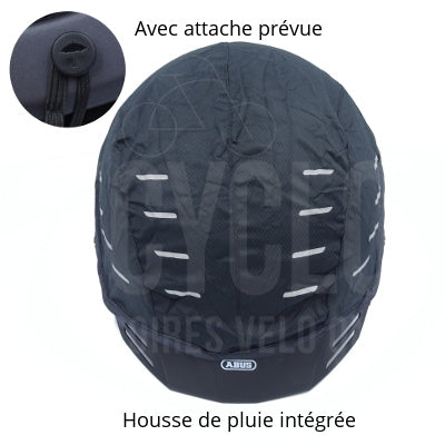 Casque vélo ville jaune fluo Pedelec 2.0 Abus avec éclairage - #7