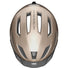 Vue dessus du casque vélo de ville Abus Pedelec 2.0 Ace champagne avec aérations larges