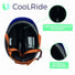 Fietshelm voor de stad Coolride model Headlock met vizier, uitneembare kussentjes en comfortabele schuimvoering