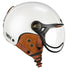 Casque vélo vintage avec visière CGM EBI de la marque 20, alliant design rétro et sécurité renforcée