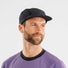 Casquette Vaude Scopi Cap 5 panels noire perforée, légère et respirante pour cyclisme et activités outdoor