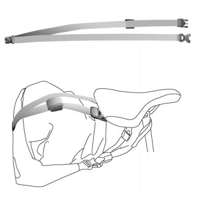Ceinture de fixation pour sacoche de selle bikepacking Ortlieb - #4