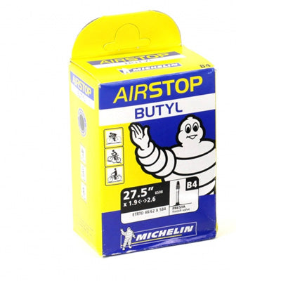 Chambre à Air Michelin Airstop 700x18/25C Valve Presta - Robuste Et Longue Durée