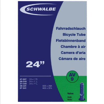 CHAMBRE A AIR VELO 600A CONFORT 24 x 1 3/8 - 1,5 (28/37-540 CHAMBRE A AIR VELO 600A CONFORT 24 x 1 3/8 - 1,5 (28/37-540
