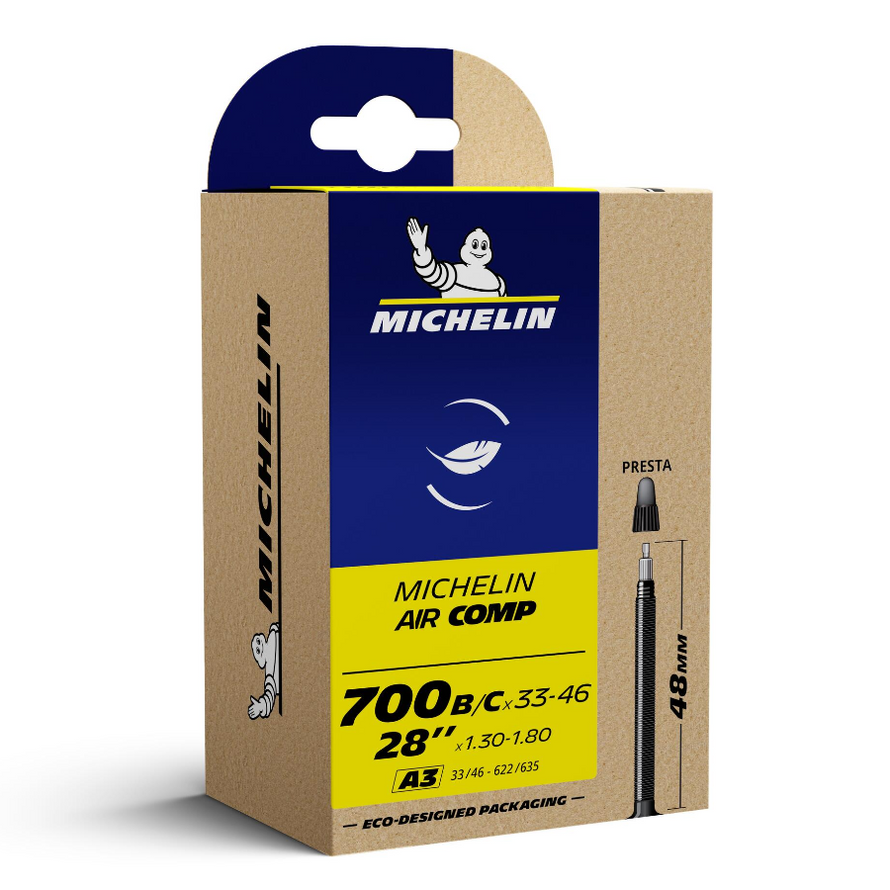 Chambre à air Michelin Aircomp 700 - Presta 48 mm