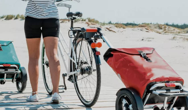 Comprar un carrito de compra para la bicicleta