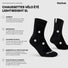 Chaussettes vélo légères GripGrab Lightweight SL noires, respirantes et maintien optimal pour cyclisme estival