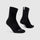 Chaussettes de vélo légères Sl GripGrab noires, offrant respirabilité et maintien pour cyclistes performants