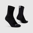 Chaussettes de vélo légères Sl GripGrab noires, offrant respirabilité et maintien pour cyclistes performants
