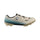 Chaussures gravel homme Shimano SH-RX600 SPD beige et bleu pour cyclisme performance et confort