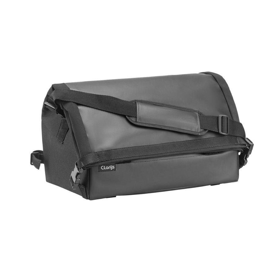 Sacoche avant Clarijs Front Bag Premium 61L pour porte-bagages, idéale pour vélo de course avec grande capacité