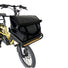 Sacoche avant Clarijs Front Bag Premium 61L, grande capacité et robustesse pour porte-bagages vélo de course