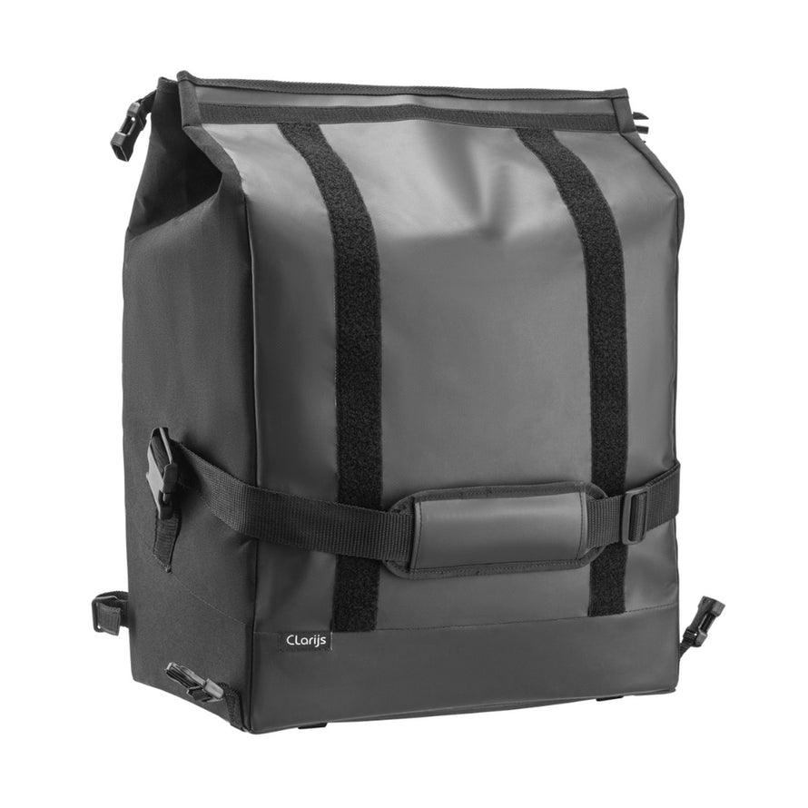 Sacoche avant Clarijs Front Bag Premium 61L, robuste et spacieuse pour porte-bagages vélo de course