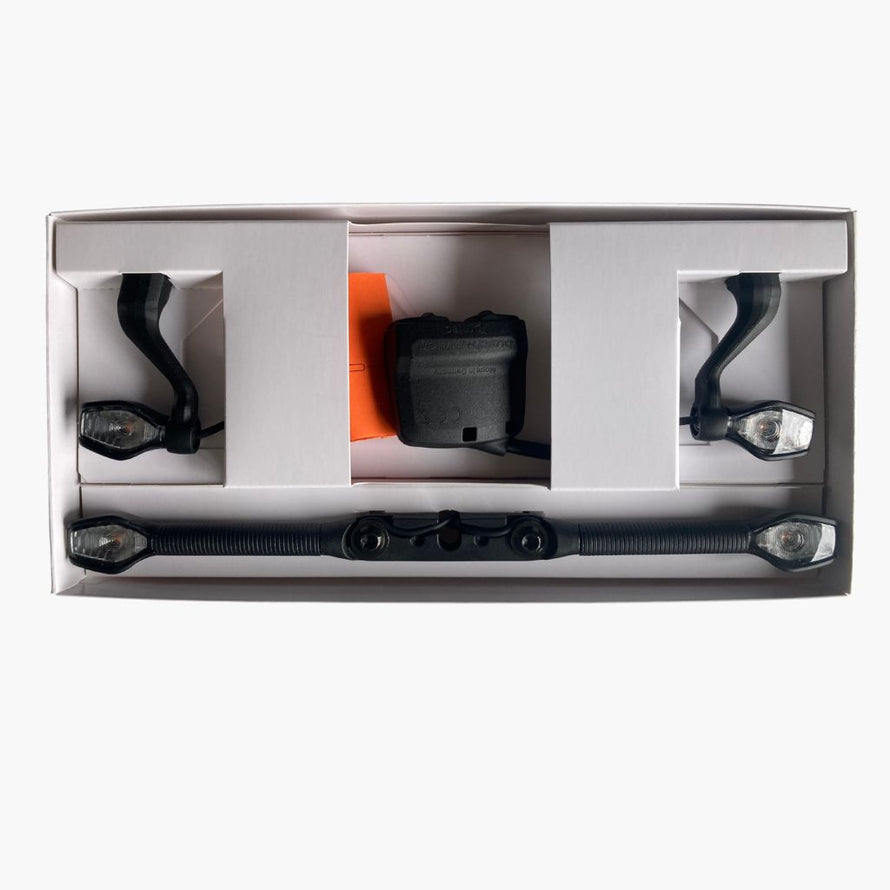 Les clignotants pour vélo électrique Turntec Busch & Müller garantissent une signalisation claire et moderne. Montage facile, visibilité maximale.