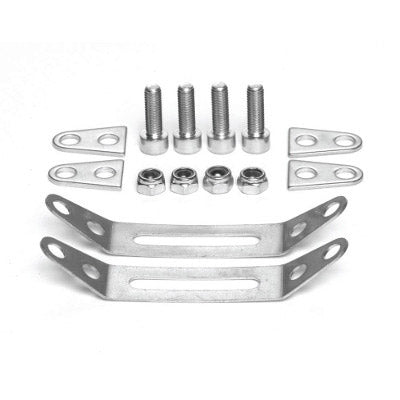 Fascette di fissaggio portapacchi per foderi senza fori Tubus