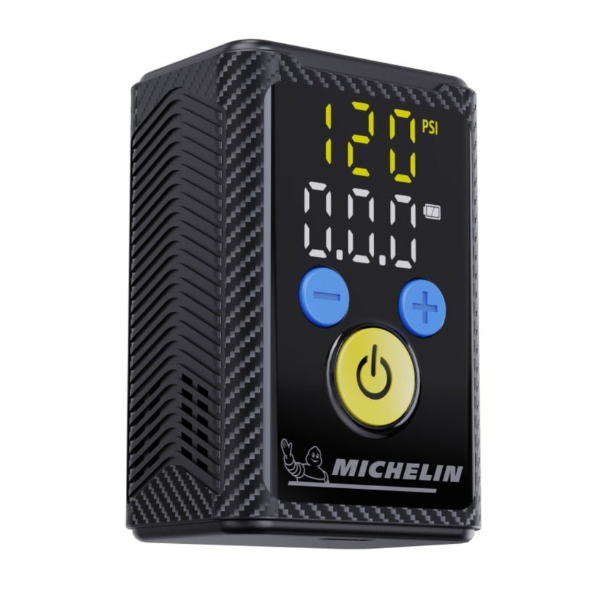 Compresseur velo Michelin Mini Ultra Compact AIR+ PRO portable avec ecran LED pour gonflage velo precis et rapide