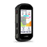 Compteur GPS Garmin Edge 550 affichant guide de puissance et statistiques de vitesse pour cyclisme