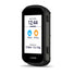 Compteur GPS Garmin Edge 550 en vue 3-4 avec ecran affichant les donnees de nutrition pour cyclisme