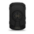 Vue arriere du compteur GPS Garmin Edge 550 montrant le connecteur et le design robuste pour cyclisme