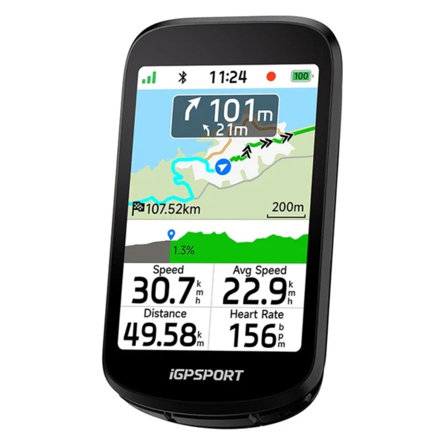 Compteur vélo iGPSport BSC500 222 avec affichage complet performance et navigation GPS intuitive