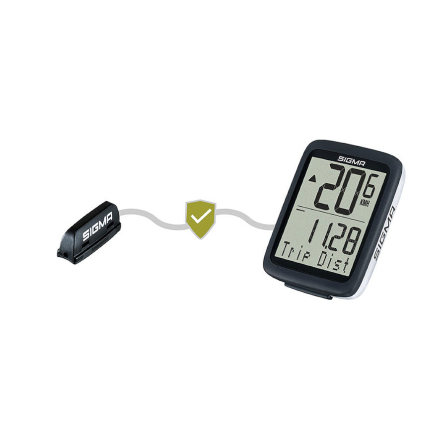 Compteur pour vélo filaire Sigma BC WR avec 10 fonctions