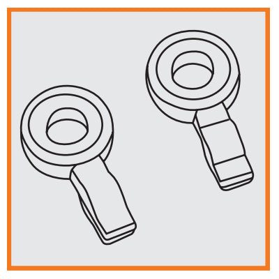 Connecteur pour sécurité ASR sur garde boue Bluemels SKS - #3