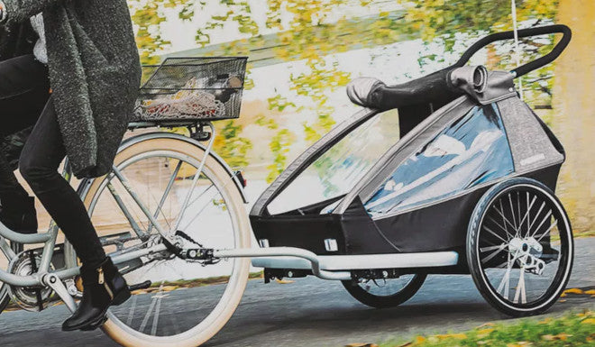 Kindersitz für Fahrradanhänger auswählen