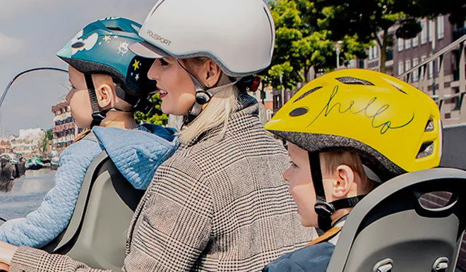 Casque vélo enfant - Rose et Bleu - Casque enfant Garçons/Filles