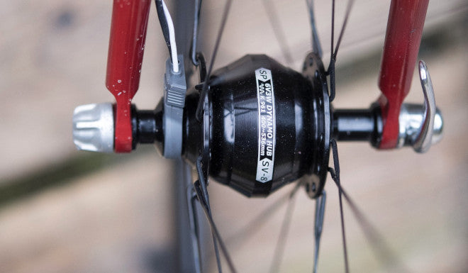 Dinamo Per Bici Vintage – Generatore Di Illuminazione Anteriore/Posteriore – Attacco Destro O Sinistro – Bombola Classica