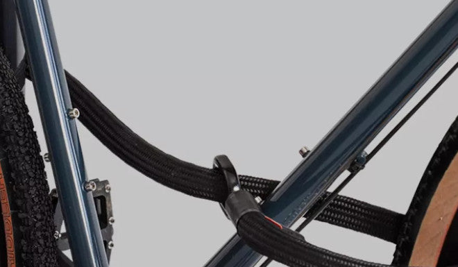 K-Traz, Câble Antivol Vélo - Cadenas Vélo avec support - Cadenas
