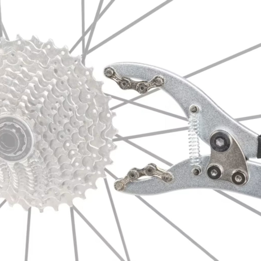 Outil pince fouet a chaine Contec TFP-101 pour entretien precis cassette et roue libre velo