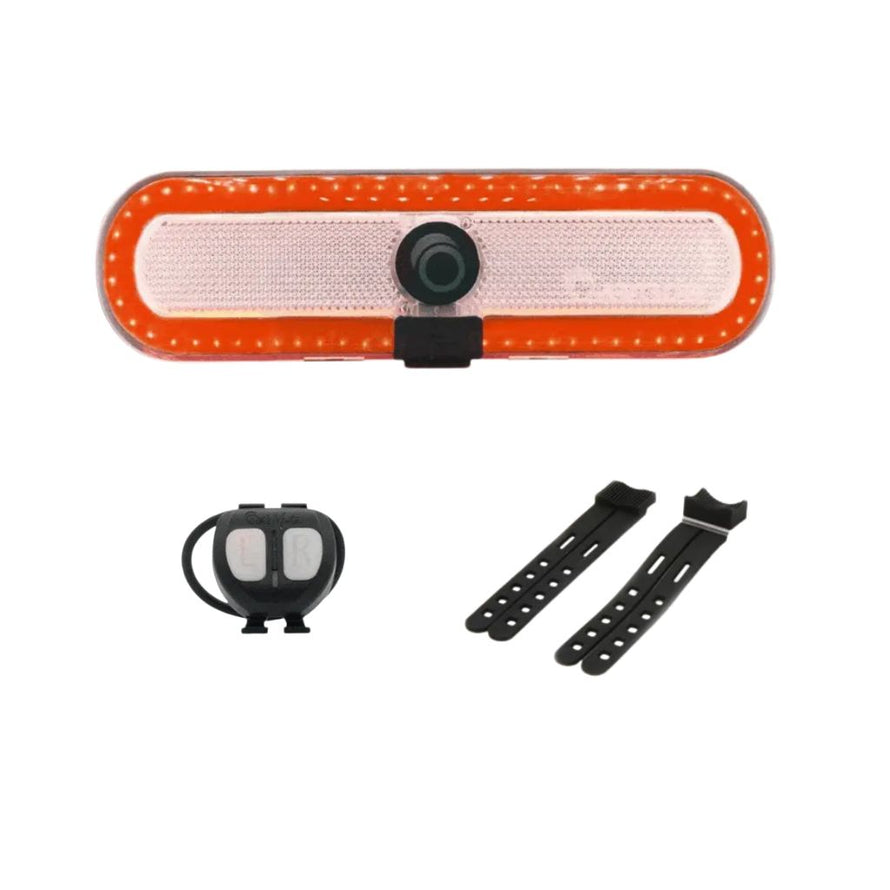 clignotants vélo universels avec telecommande et kit de fixation