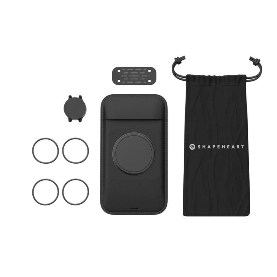 Fixation aimantée Shapeheart pour téléphone – Compatible vélo, pose express sur guidon