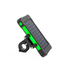 Batterie externe solaire 10 000 mAh avec support smartphone pour guidon de vélo, idéale pour recharger un téléphone en bikepacking ou voyage à vélo.