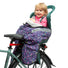 Coque thermique Opossum Magic licorne pour siège arrière vélo enfant, housse coupe-vent et imperméable