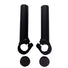 Cornes de guidon de vélo noir aluminium 110 mm - #2