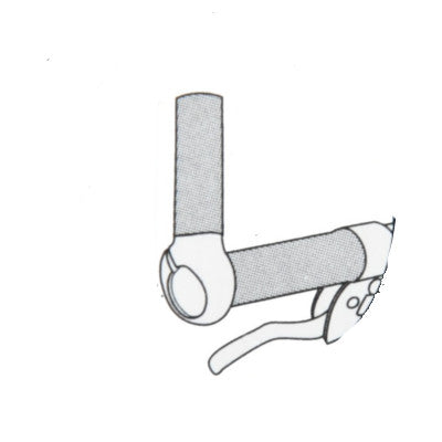 Cornes de guidon de vélo noir aluminium 110 mm - #4