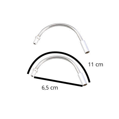 Coudes passe-câble pour frein V-Brake acier inoxydable - Paire - #5