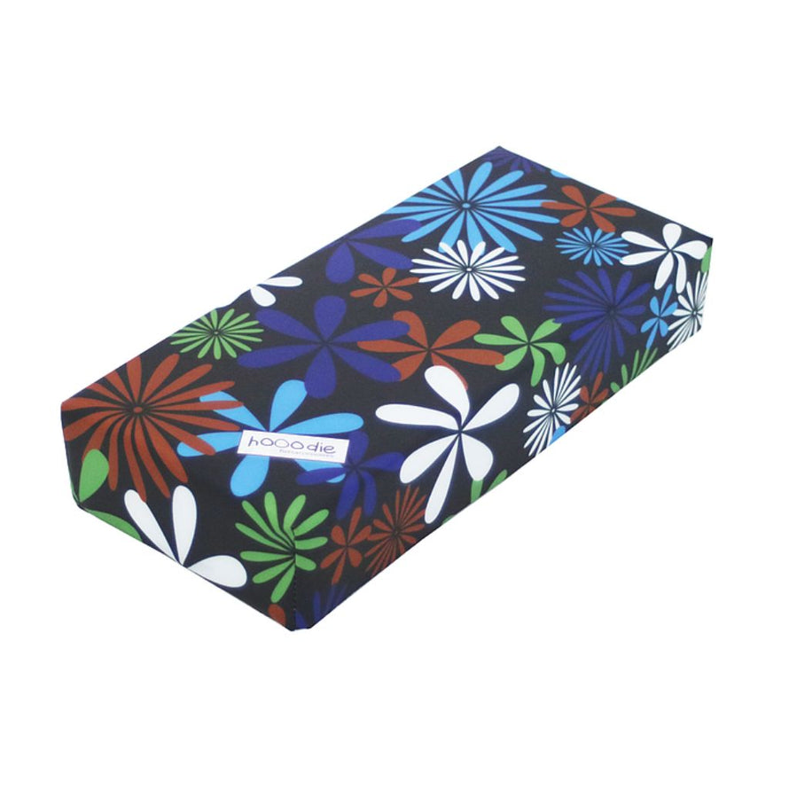 coussin pour vélo cargo longtail floral